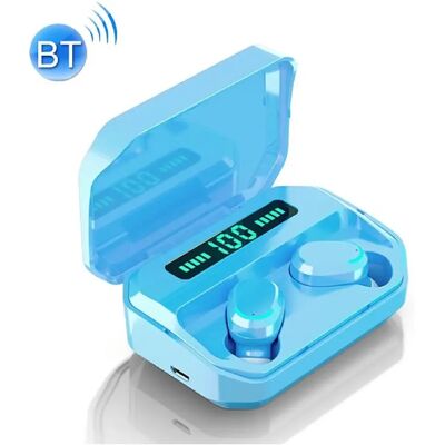 Yonis Ecouteurs Bluetooth TWS - Bleu - Publicité Yonis Ecouteurs Bluetooth TWS - Bleu - Publicité