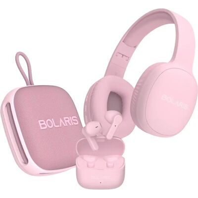 Avizar Pack audio 3-en-1 - Rose - Publicité Avizar Pack audio 3-en-1 - Rose - Publicité