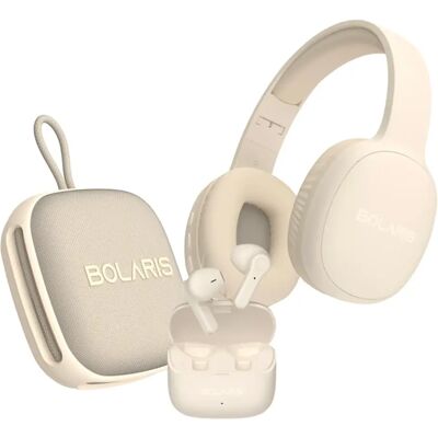 Avizar Pack audio 3-en-1 - Beige - Publicité Avizar Pack audio 3-en-1 - Beige - Publicité