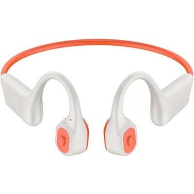 Casque à conduction osseuse blanc Bali de Bolaris - Casque de natation - Publicité Casque à conduction osseuse blanc Bali de Bolaris - Casque de natation - Publicité