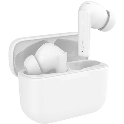 Akashi Ecouteurs Noise Cancelling ANC Blanc - Publicité Akashi Ecouteurs Noise Cancelling ANC Blanc - Publicité