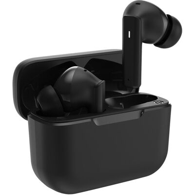 Akashi Ecouteurs Premium à Reduction de Bruit ANC + ENC Sans Fil Bluetooth Noir - Publicité Akashi Ecouteurs Premium à Reduction de Bruit ANC + ENC Sans Fil Bluetooth Noir - Publicité
