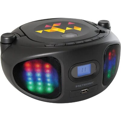 Metronic radio lecteur CD MP3 USB - Publicité Metronic radio lecteur CD MP3 USB - Publicité
