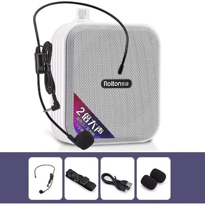 Yonis Amplificateur voix Bluetooth - Blanc - Publicité Yonis Amplificateur voix Bluetooth - Blanc - Publicité