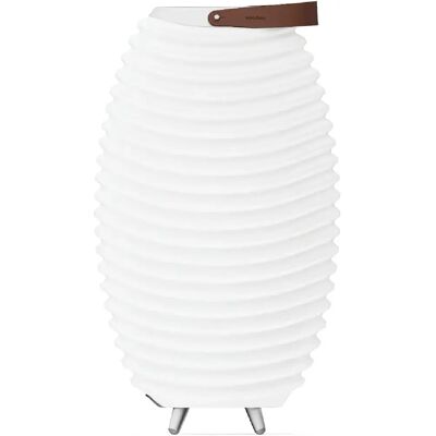 Lampadaire KOODUU Synergy 65 - Bluetooth, Design Hygge, Blanc - Publicité Lampadaire KOODUU Synergy 65 - Bluetooth, Design Hygge, Blanc - Publicité