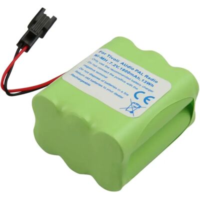 Avizar Batterie NiMH 7.2V pour Enceinte Bluetooth Tivoli Audio PAL Radio Vert - Publicité Avizar Batterie NiMH 7.2V pour Enceinte Bluetooth Tivoli Audio PAL Radio Vert - Publicité