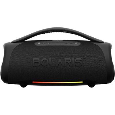 Avizar Enceinte Bluetooth 5.3 120W IPX7 5000mAh avec Effets Lumineux Modèle Malta Noir - Publicité Avizar Enceinte Bluetooth 5.3 120W IPX7 5000mAh avec Effets Lumineux Modèle Malta Noir - Publicité