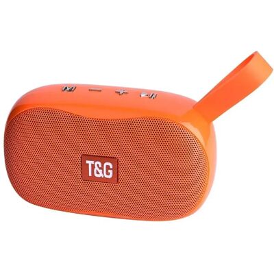 Yonis Enceinte Bluetooth Subwoofer - Orange - Publicité Yonis Enceinte Bluetooth Subwoofer - Orange - Publicité