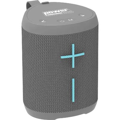 Haut-parleur Bluetooth portable Power Acoustics GETONE 20 gris - Publicité Haut-parleur Bluetooth portable Power Acoustics GETONE 20 gris - Publicité