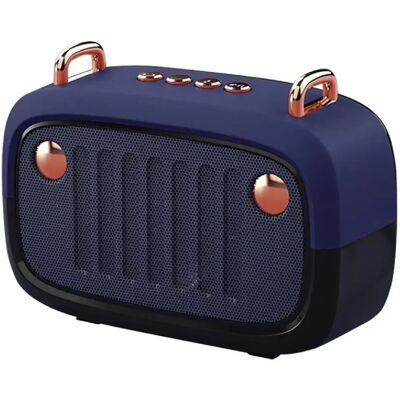 Yonis Mini Enceinte Subwoofer Bleu - Publicité Yonis Mini Enceinte Subwoofer Bleu - Publicité
