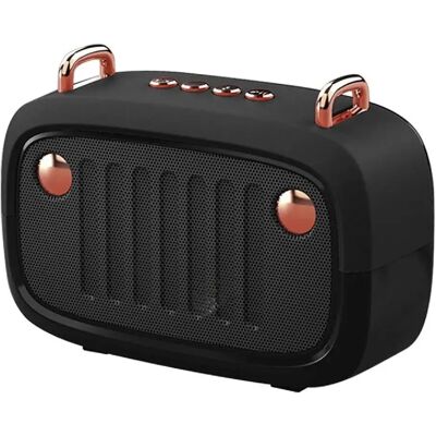 Yonis Mini Enceinte Bluetooth Subwoofer - Noir - Publicité Yonis Mini Enceinte Bluetooth Subwoofer - Noir - Publicité