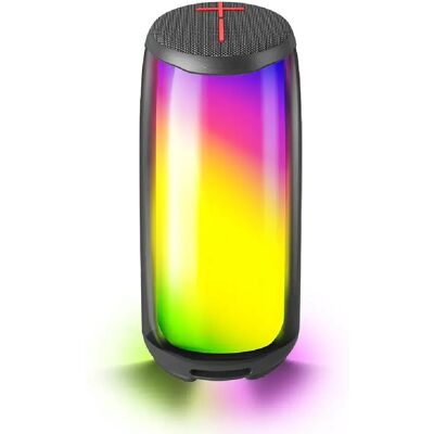 Yonis Enceinte Bluetooth Etanche - Gris - Publicité Yonis Enceinte Bluetooth Etanche - Gris - Publicité