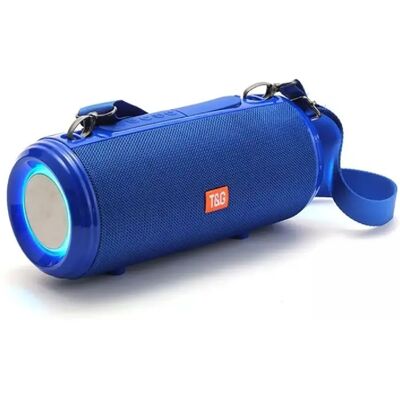 Yonis Enceinte Bluetooth Étanche Son 360° Bleu - Publicité Yonis Enceinte Bluetooth Étanche Son 360° Bleu - Publicité