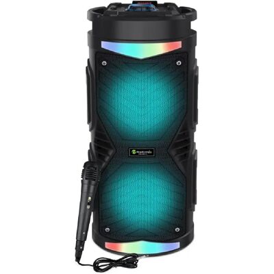 Yonis Enceinte Bluetooth Puissante 20W - Portable - Publicité Yonis Enceinte Bluetooth Puissante 20W - Portable - Publicité
