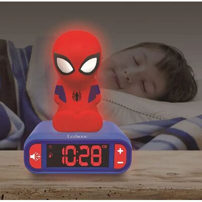 Lexibook réveil enfant Spiderman - Publicité Lexibook réveil enfant Spiderman - Publicité