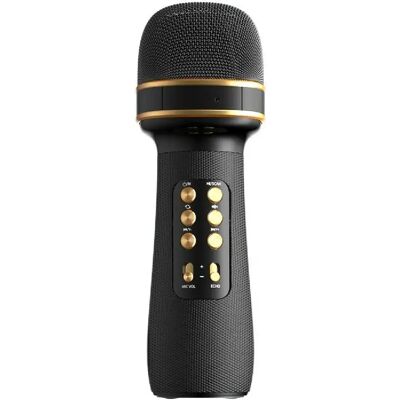Yonis Microphone Bluetooth Sans Fil Avec Radio - Bleu - Publicité Yonis Microphone Bluetooth Sans Fil Avec Radio - Bleu - Publicité