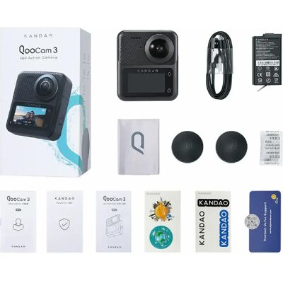 Knockando QooCam 3 - Noir - Publicité Knockando QooCam 3 - Noir - Publicité