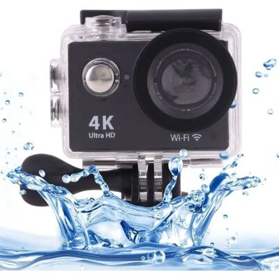 Yonis Caméra sport 4K + SD 16Go - Publicité Yonis Caméra sport 4K + SD 16Go - Publicité