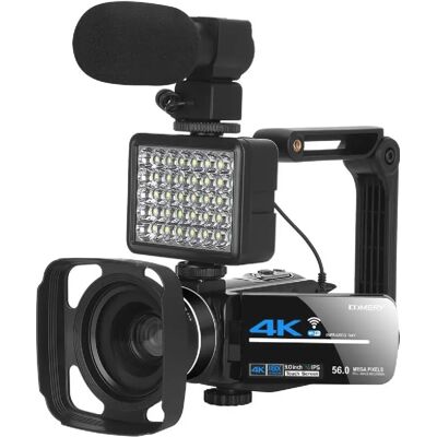 Yonis Caméscope Numérique 4K 18X Zoom Écran Tactile WiFi - Publicité Yonis Caméscope Numérique 4K 18X Zoom Écran Tactile WiFi - Publicité