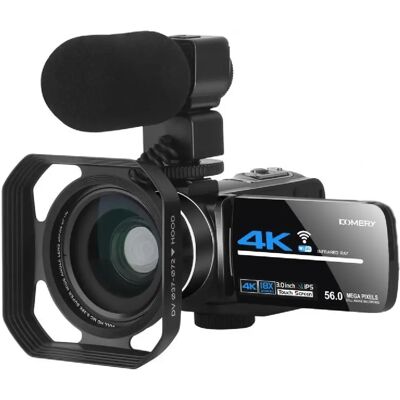 Yonis Caméscope Numérique 4K 18X Zoom Avec Microphone - Publicité Yonis Caméscope Numérique 4K 18X Zoom Avec Microphone - Publicité