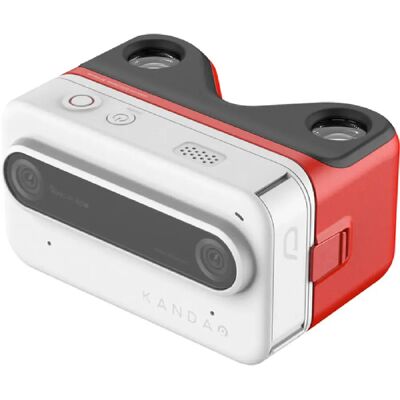 Kandao QooCam EGO 3D - Blanc - Publicité Kandao QooCam EGO 3D - Blanc - Publicité
