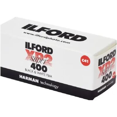 Film argentique ILFORD PACK 10 XP 2 SUPER 120 - Publicité Film argentique ILFORD PACK 10 XP 2 SUPER 120 - Publicité