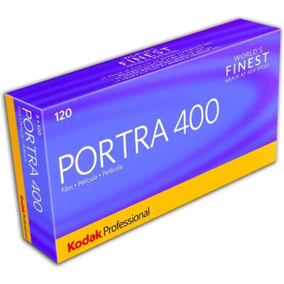 Film négatif couleur professionnel Kodak Portra 400 ISO 400 120 - Pack de 5 - Publicité Film négatif couleur professionnel Kodak Portra 400 ISO 400 120 - Pack de 5 - Publicité