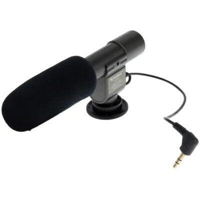 Yonis Microphone stéréo pro pour caméra DSLR - Publicité Yonis Microphone stéréo pro pour caméra DSLR - Publicité