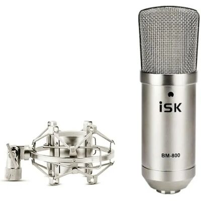 Yonis Microphone Condensateur Pro Pour Studio - Gris - Publicité Yonis Microphone Condensateur Pro Pour Studio - Gris - Publicité