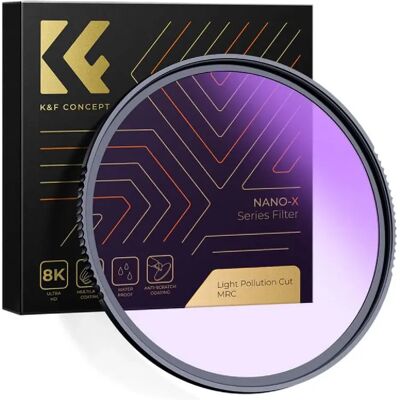 K&F Concept K&F Filtre Nano X natural night light 58mm - Publicité K&F Concept K&F Filtre Nano X natural night light 58mm - Publicité