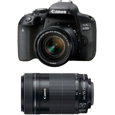 Kit Appareil Photo Canon EOS 800D - 24,2MP, Dual Pixel, Wi-Fi, Écran Tactile - Publicité Kit Appareil Photo Canon EOS 800D - 24,2MP, Dual Pixel, Wi-Fi, Écran Tactile - Publicité