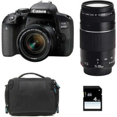 Canon EOS 800D - 24,2 MP APS-C - Dual Pixel AF - Kit - Publicité Canon EOS 800D - 24,2 MP APS-C - Dual Pixel AF - Kit - Publicité