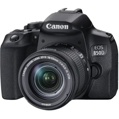 Appareil photo Canon EOS 850D - 24,1 MP, 4K, Autofocus Dual Pixel - Publicité Appareil photo Canon EOS 850D - 24,1 MP, 4K, Autofocus Dual Pixel - Publicité