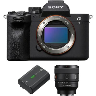 Sony A7 Mark IV + FE 20-70mm + NP-FZ100 - Publicité Sony A7 Mark IV + FE 20-70mm + NP-FZ100 - Publicité