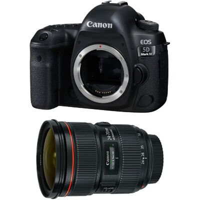 Canon EOS 5D Mark IV + EF 24-70mm F2.8L II USM - Appareil photo - Publicité Canon EOS 5D Mark IV + EF 24-70mm F2.8L II USM - Appareil photo - Publicité