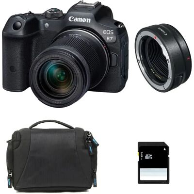 Canon EOS R7 - Appareil photo APS-C avec objectif 18-150mm - 3 ans de garantie - Publicité Canon EOS R7 - Appareil photo APS-C avec objectif 18-150mm - 3 ans de garantie - Publicité