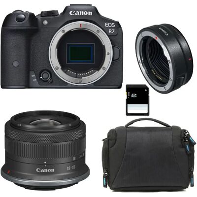 Canon EOS R7 - Appareil photo APS-C - 15 fps - Vidéo 4K - Publicité Canon EOS R7 - Appareil photo APS-C - 15 fps - Vidéo 4K - Publicité