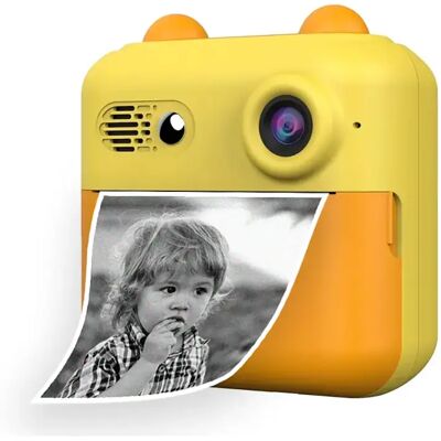 Avizar Appareil Photo Numérique pour Enfant avec Impression Instantanée Ludique Jaune - Publicité Avizar Appareil Photo Numérique pour Enfant avec Impression Instantanée Ludique Jaune - Publicité