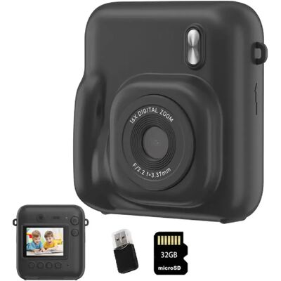 VURAHOME Appareil Photo à Impression Instantanée Enfant 48MP 1080P 32Go DC506 - Noir - Publicité VURAHOME Appareil Photo à Impression Instantanée Enfant 48MP 1080P 32Go DC506 - Noir - Publicité
