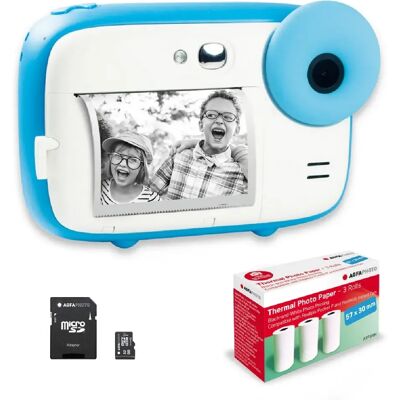 Agfaphoto Agfa Photo Instant Cam - Bleu - Publicité Agfaphoto Agfa Photo Instant Cam - Bleu - Publicité