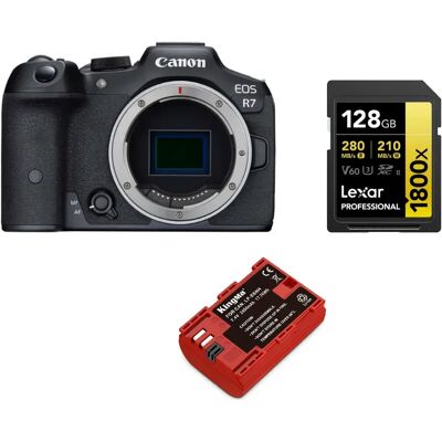 Canon EOS R7 - Caméra APS-C 24MP - Dual Pixel AF - Vidéo 4K - Publicité Canon EOS R7 - Caméra APS-C 24MP - Dual Pixel AF - Vidéo 4K - Publicité