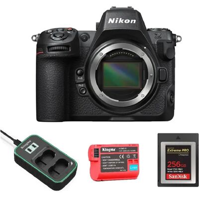 Nikon Z8 + Kingma Charger + SanDisk 256GB CFexpress - Publicité Nikon Z8 + Kingma Charger + SanDisk 256GB CFexpress - Publicité