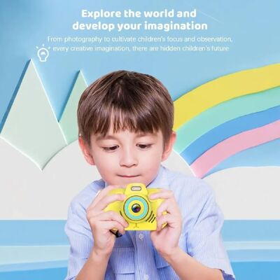 Yonis Appareil Photo Numérique Enfant 2.7K Zoom 16X - Publicité Yonis Appareil Photo Numérique Enfant 2.7K Zoom 16X - Publicité