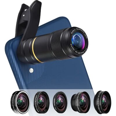 Kit d'objectifs universels Avizar - Téléobjectif, fisheye & macro - Noir - Publicité Kit d'objectifs universels Avizar - Téléobjectif, fisheye & macro - Noir - Publicité