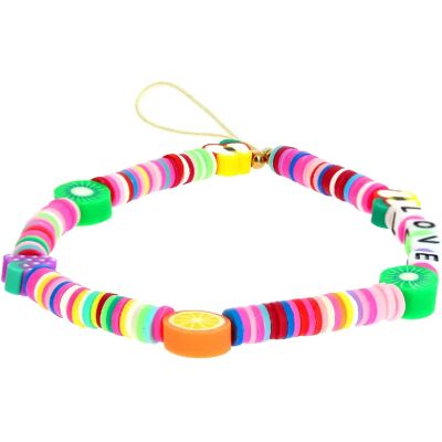 Avizar Bracelet téléphone Love 25cm Multicolore - Publicité Avizar Bracelet téléphone Love 25cm Multicolore - Publicité