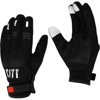 Avizar Gants Tactiles Coqués Taille M - Noir - Publicité Avizar Gants Tactiles Coqués Taille M - Noir - Publicité