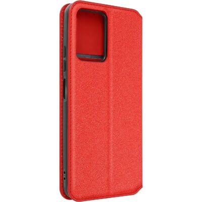 Avizar Étui pour Redmi Note 12 Pro Plus 5G clapet porte-carte support vidéo Rouge - Publicité Avizar Étui pour Redmi Note 12 Pro Plus 5G clapet porte-carte support vidéo Rouge - Publicité