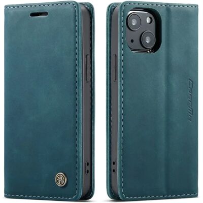 Caseme Étui portefeuille magnétique avec support Apple iPhone 13 mini - Vert - Publicité Caseme Étui portefeuille magnétique avec support Apple iPhone 13 mini - Vert - Publicité