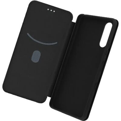 Coque folio Avizar pour Sony Xperia 10 III Effet carbone noir avec porte-cartes et support - Publicité Coque folio Avizar pour Sony Xperia 10 III Effet carbone noir avec porte-cartes et support - Publicité