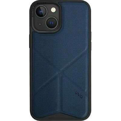 Coque Uniq iPhone 14 Plus Transform avec MagSafe Bleu - Publicité Coque Uniq iPhone 14 Plus Transform avec MagSafe Bleu - Publicité